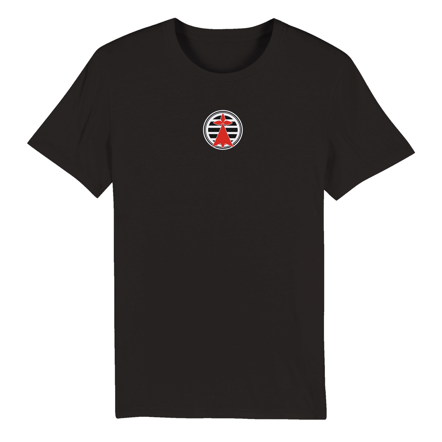 T-shirt Femme Hermine rouge et noir
