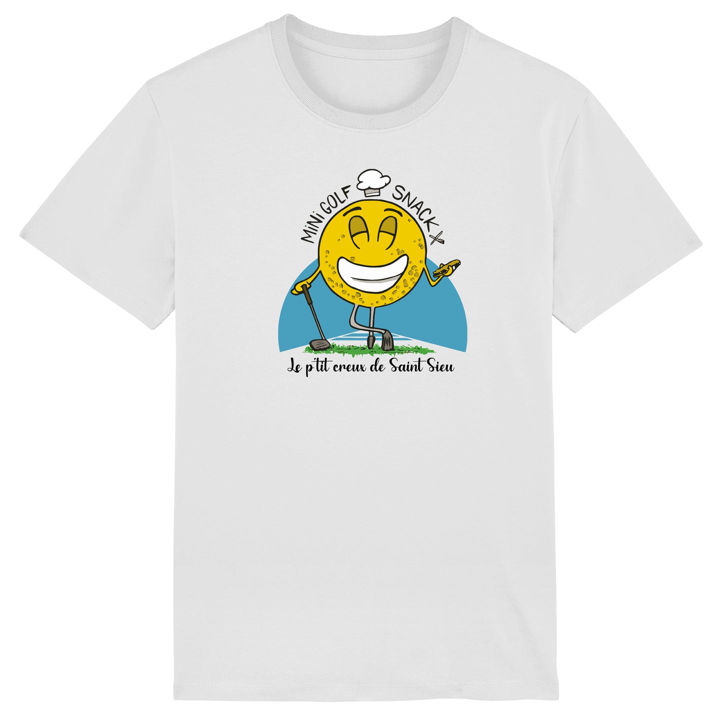 P'TIT CREUX Lancieux T-shirt blanc face