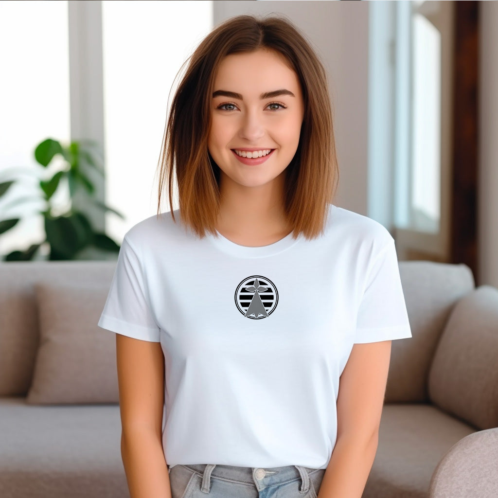 T-shirt Femme Hermine gris