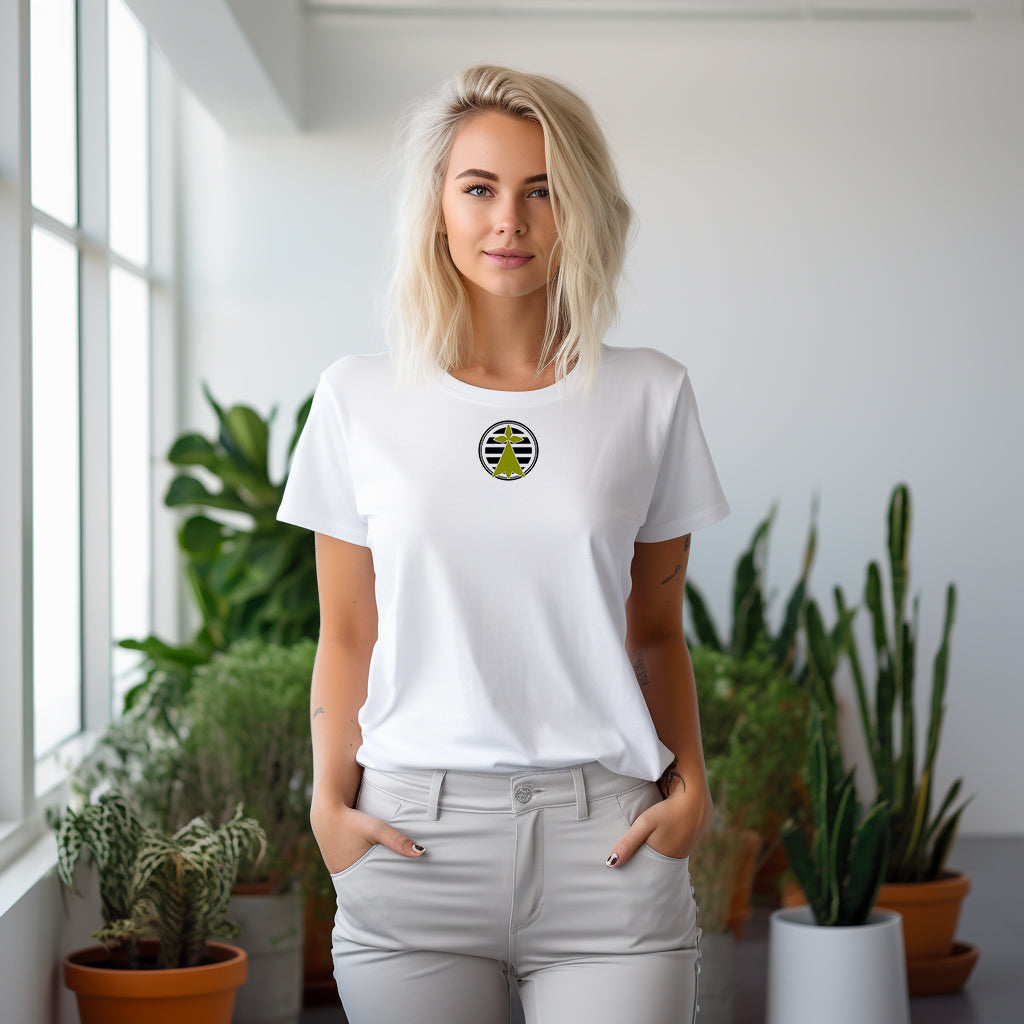 T-shirt Femme Hermine kaki