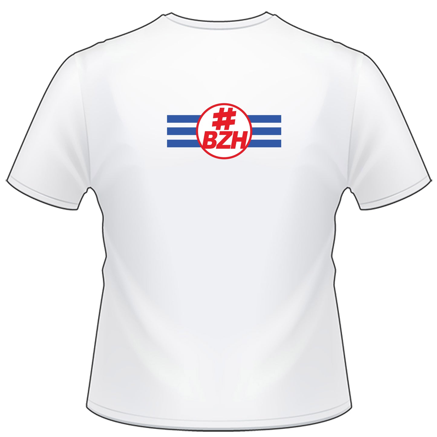 # BZH rond bleu blanc rouge