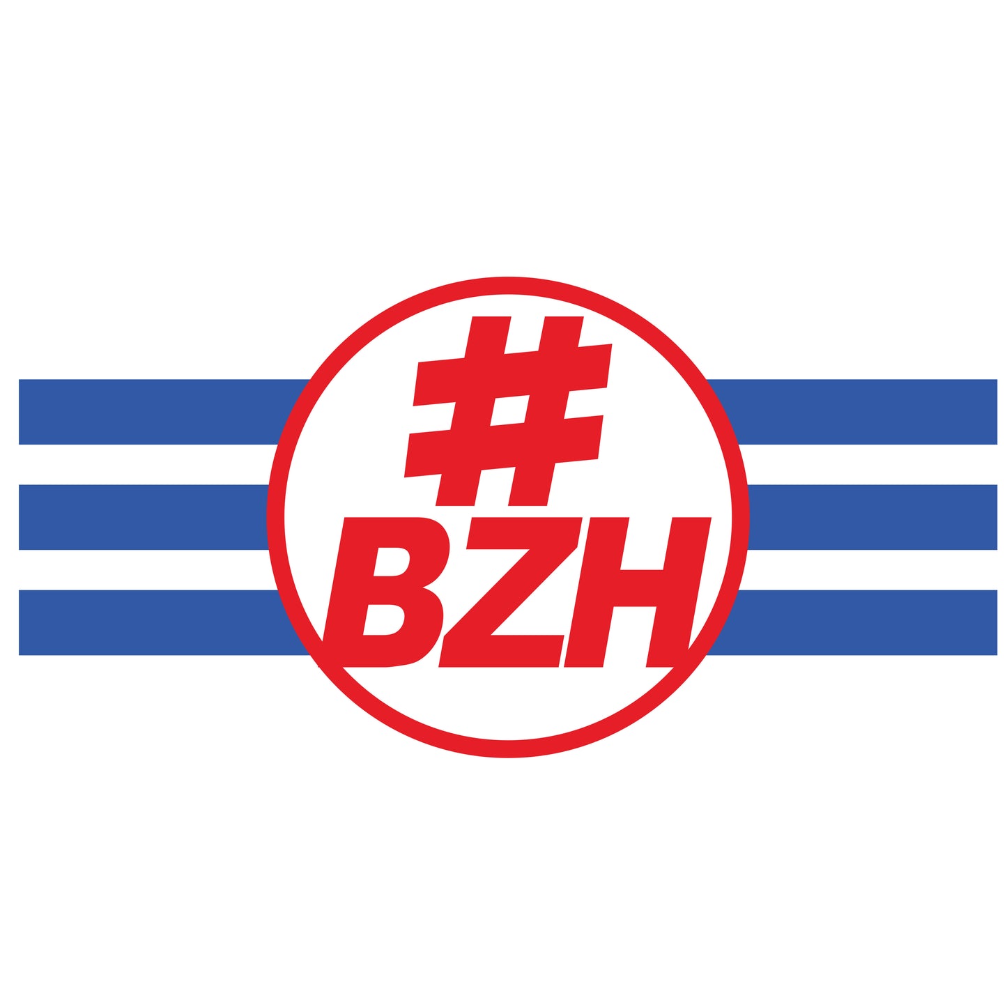 # BZH rond bleu blanc rouge