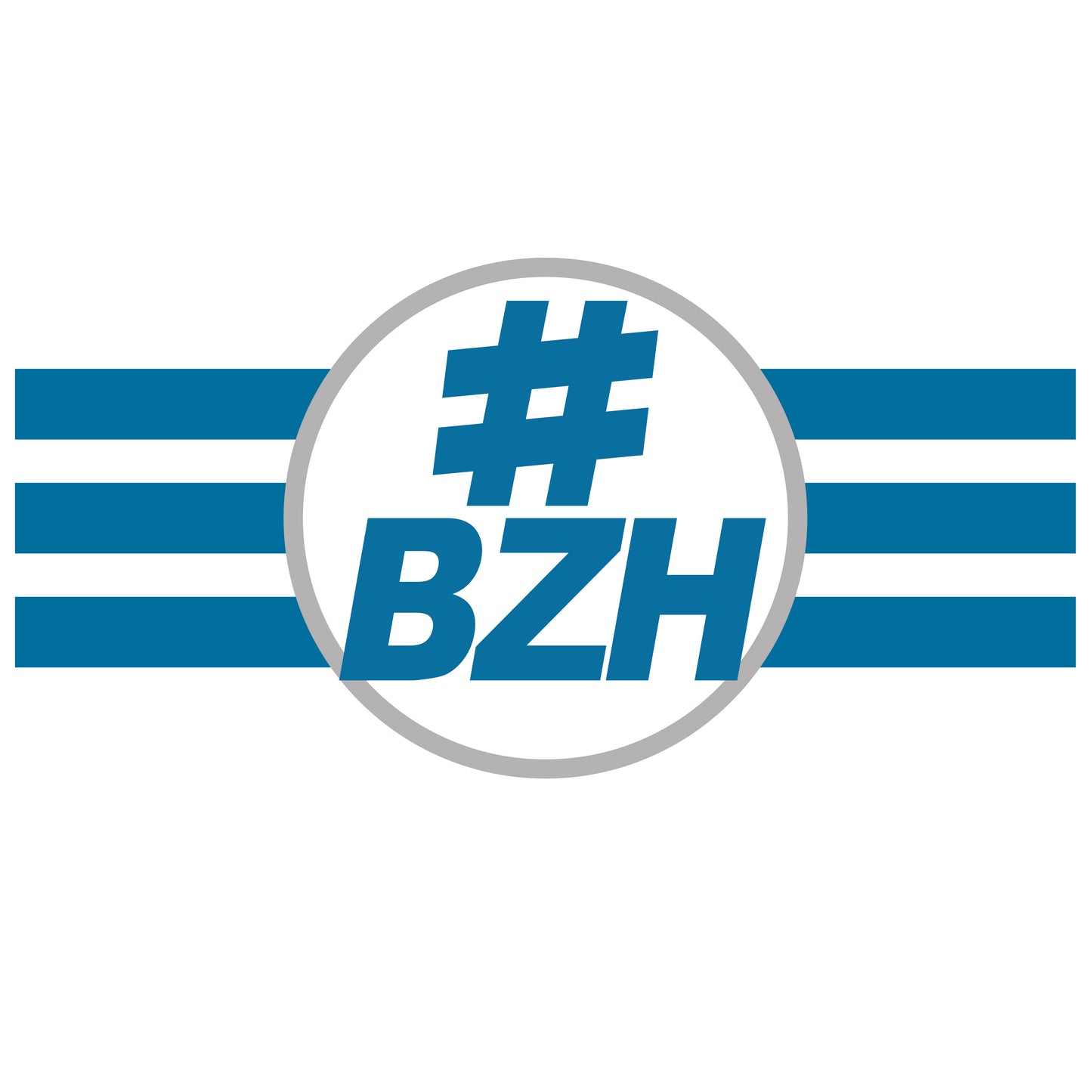 # BZH rond bleu gris