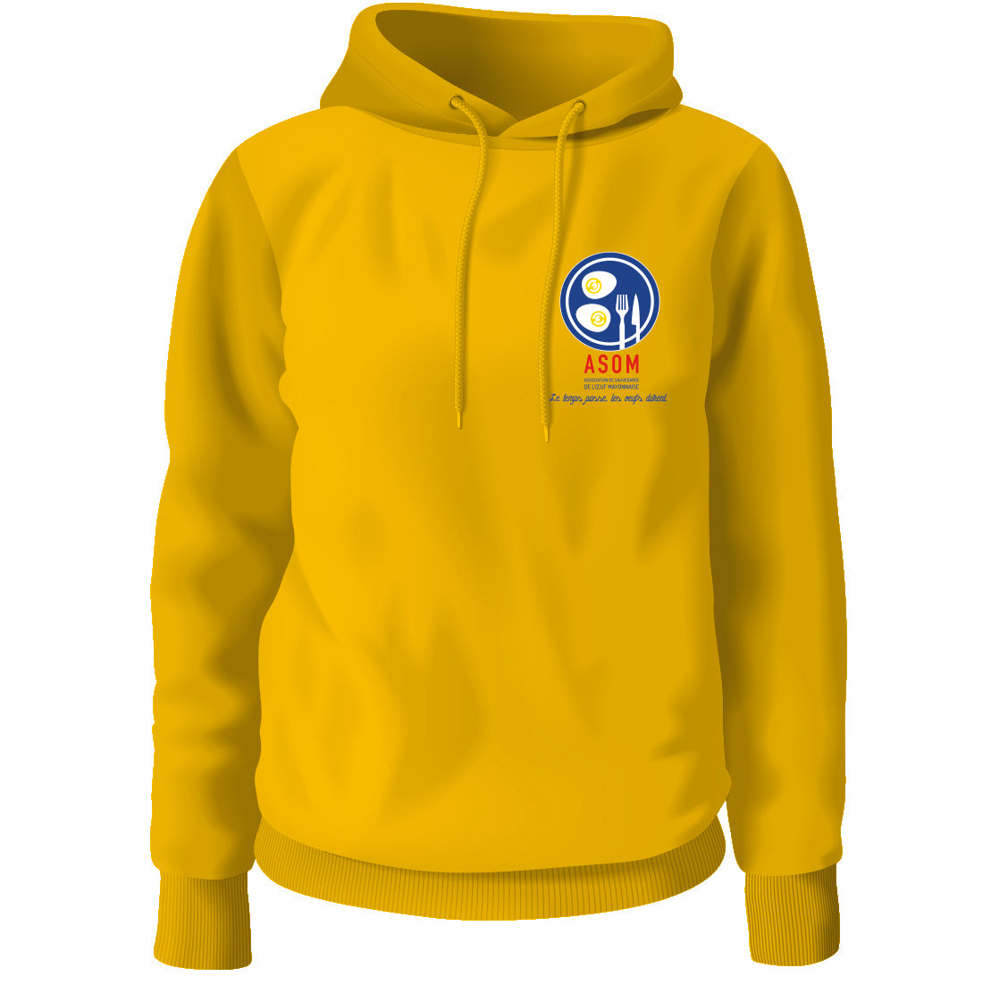 Hoodie jaune ASOM