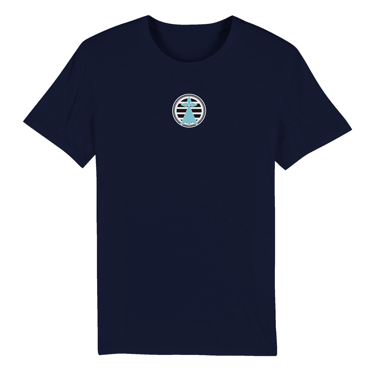 T-shirt Femme Hermine bleu ciel