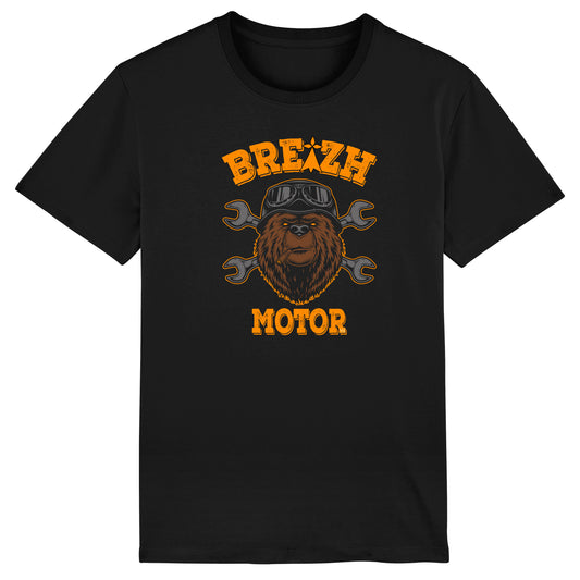 T-shirt Breizh l'Ours motard