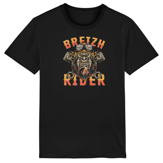 T-shirt Breizh Gorille rider