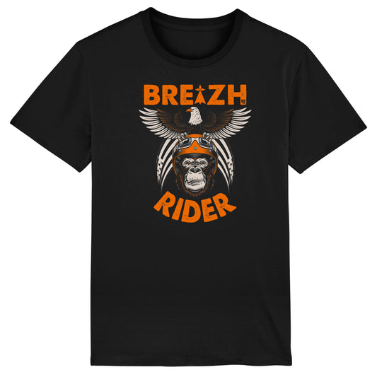 T-shirt Breizh rider gorille et aigle